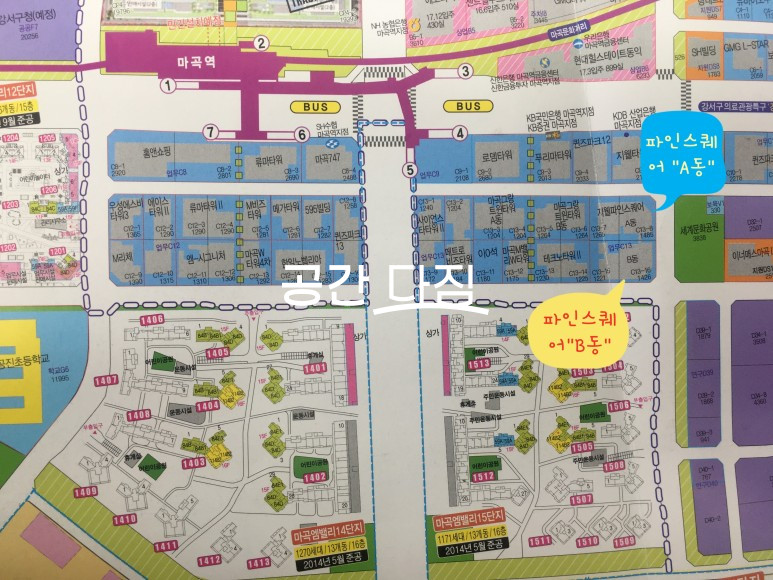 서울 강서구 마곡동 실면적 약 21.4평 룸 인테리어 시설 인수 가능, 남향 개방감 우수한 양창 코너 SS급 사무실 입니다. 월세 매물번호 11784 사진 2