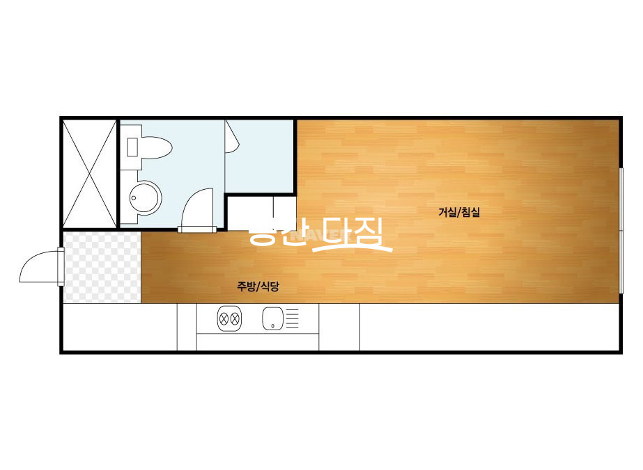 서울 강서구 마곡동 전용 7.4평 a타입 4천갭투자 가능 합니다. 매매 매물번호 10201 사진 1
