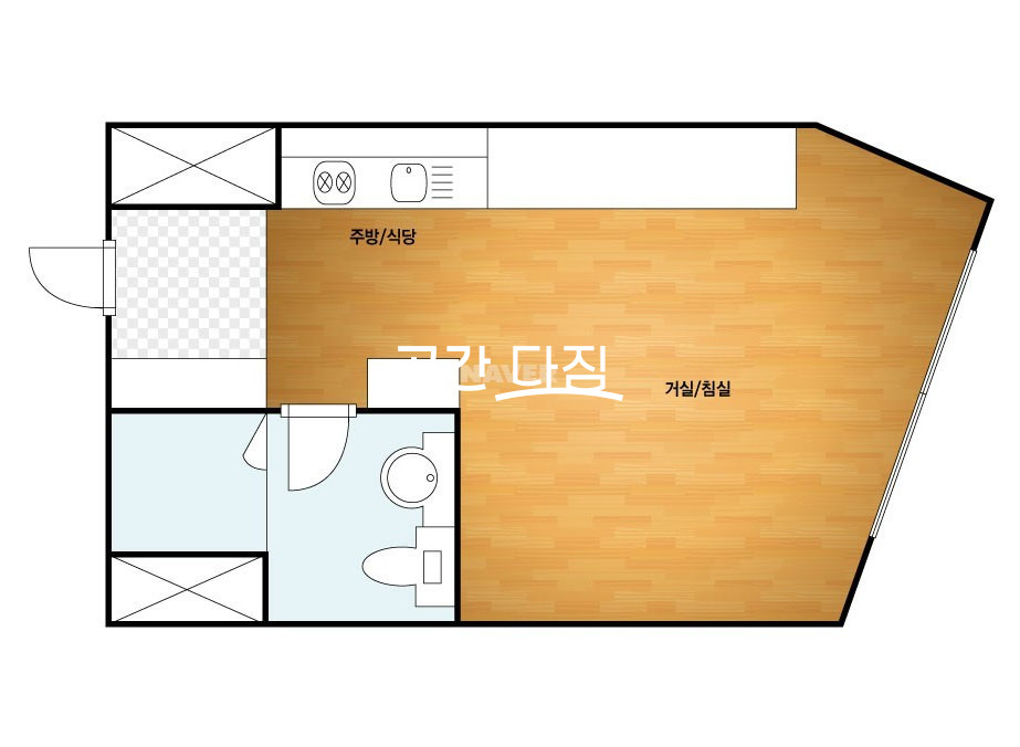 서울 강서구 마곡동 전용6평으로 희소가치 있는 월세 임대물건 입니다. 월세 매물번호 10280 사진 1